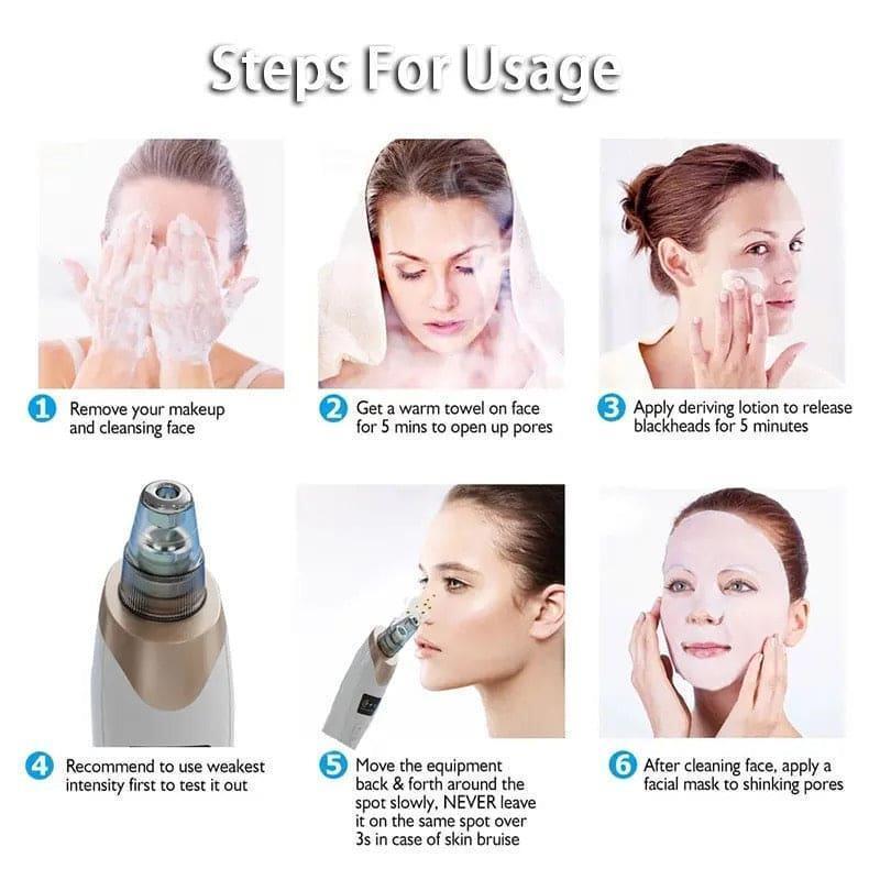 Deep Pore Vacuum Blackhead Remover